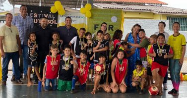 Águas de Pimenta Bueno promove 1°Festival Futebol de Rua
