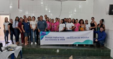 Águas de Rolim de Moura promove capacitação de agentes comunitários de saúde e endemias do município