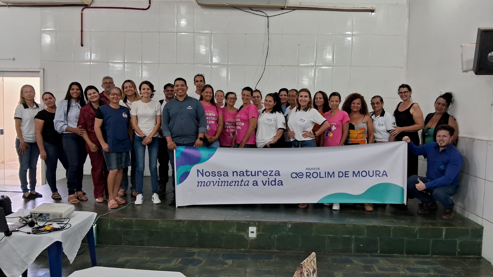 Águas de Rolim de Moura promove capacitação de agentes comunitários de saúde e endemias do município