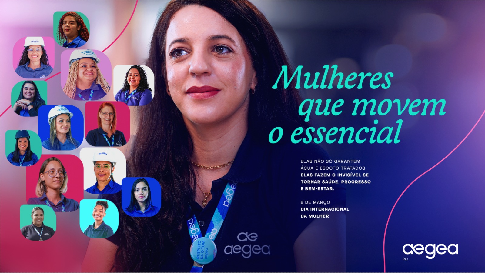 Histórias que inspiram: mulheres movem o saneamento da Aegea Rondônia