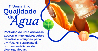 1º Seminário Qualidade da Água acontece no próximo dia 21 em Jaru