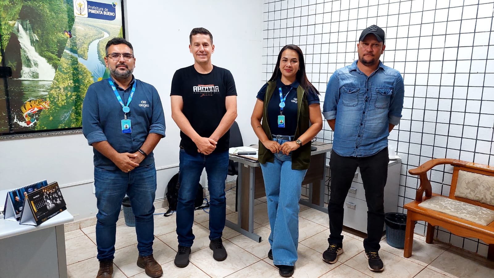 Águas de Pimenta Bueno e Prefeitura alinham início das obras de melhorias no município