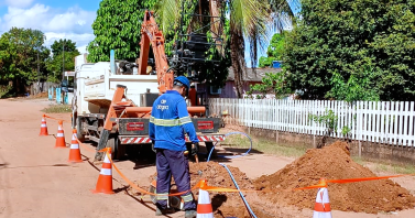 Distrito Bom Futuro recebe obras de infraestrutura para implantação do sistema de abastecimento de água