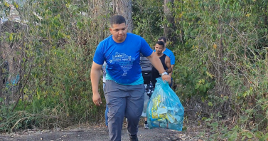 Águas de Ariquemes participa de trilha ecológica em ação de limpeza no Parque Municipal