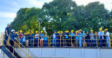 Educação e conscientização: alunos da Escola Sandoval Meira visitam Estação de Tratamento de Água em Pimenta Bueno