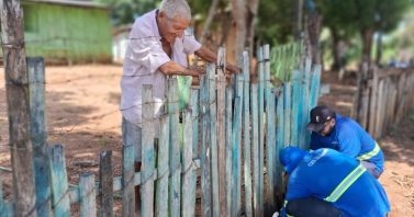Águas de Ariquemes realiza atendimento porta a porta em Bom Futuro