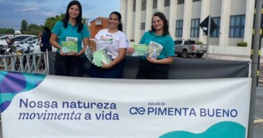 Águas de Pimenta Bueno promove ação de voluntariado com limpeza e conscientização ambiental