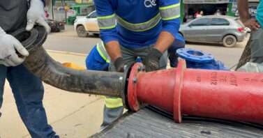 Águas de Jaru instala novo hidrante e amplia segurança em situações de emergência