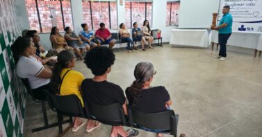 Águas de Rolim leva orientação sobre saneamento para moradores durante ação em UBS Centro Norte